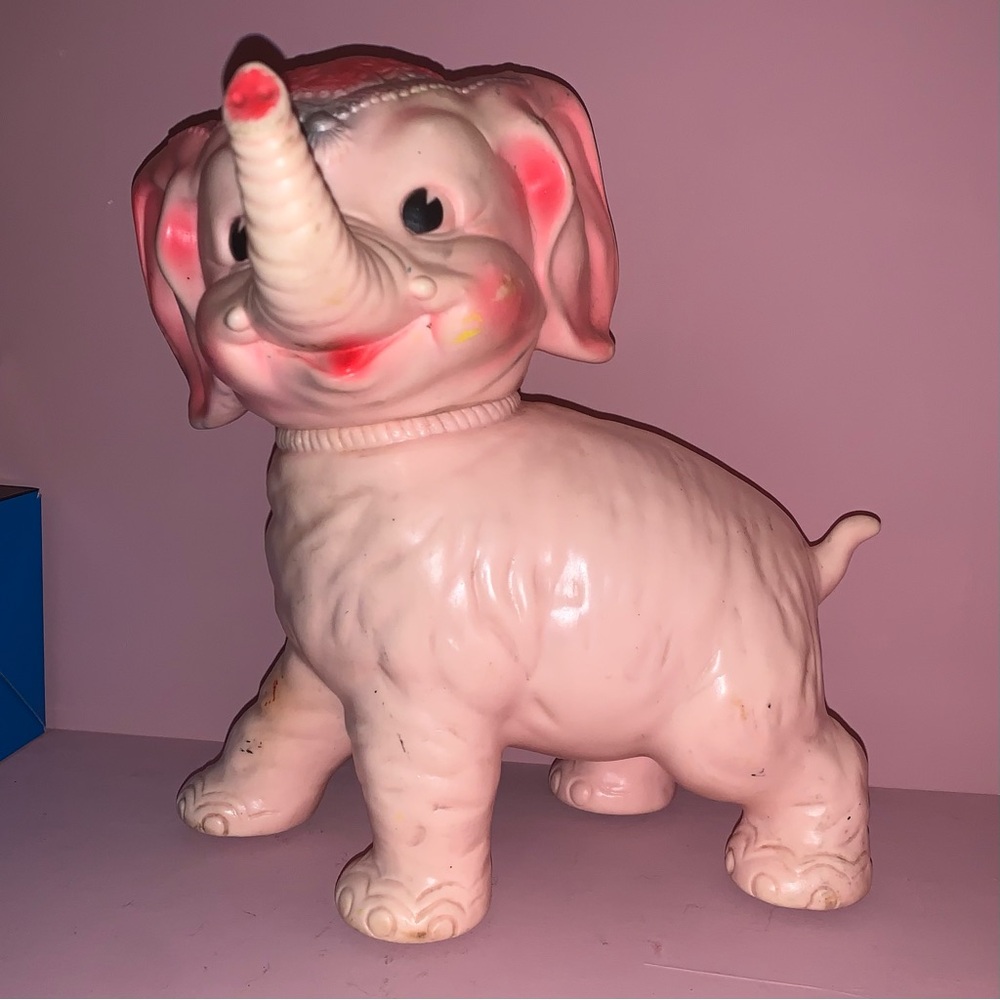 1961 sun rubber elephant | STILL SQUEAKS